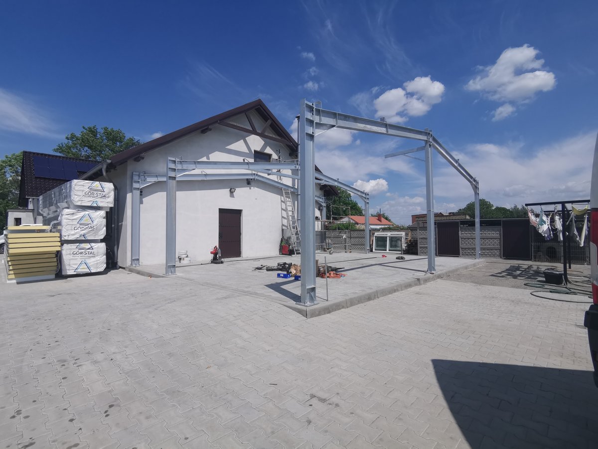 hale magazyny konstrukcje metalowe konstrukcje stalowe aluminiowe wiaty garażowe garaż hala magazy